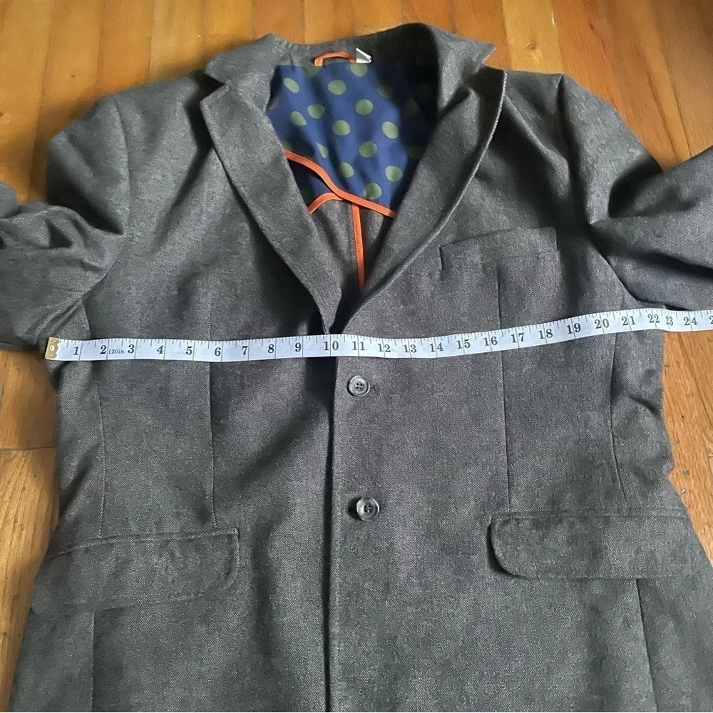 Men's Gray  Camden Fit Boden Blazer Size 44L